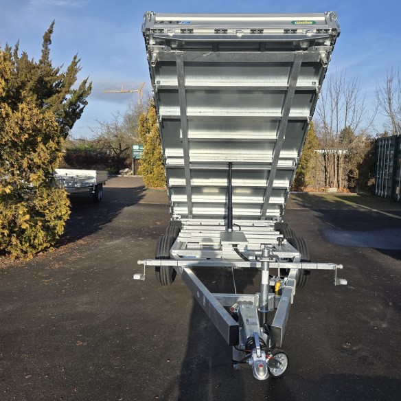UNSINN-UDK-3620-35-14-ALU-Dreiseitenkipper-3500kg-3.66x2.04x0.35m-Elektro-Hydraulik-Pumpless-Notpumpe-Spinlock-11