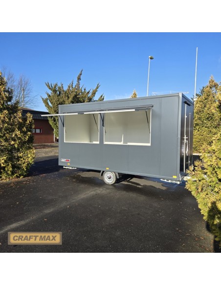 CRAFTMAX-Verkaufsanhaenger-1500-4.50x2.00x2.20m-Thermo-Sandwichpanele-zwei-Verkaufsklappen-Stuetzen-anthrazit-glatt-4