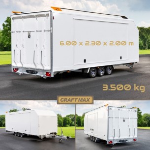 Monte-Carlo-De-Luxe-3500-XXL-Autotransporter-6.00x2.30x2.00m-Kofferaufbau