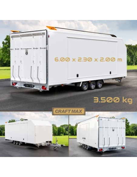 Monte-Carlo-De-Luxe-3500-XXL-Autotransporter-6.00x2.30x2.00m-Kofferaufbau