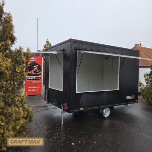 Verkaufsanhaenger-1350-Foodtrailer-mit-2-Verkaufsklappen-3.50x2.30x2.20m-Thermo-Sandwichpanele-Elektro-Paket-1
