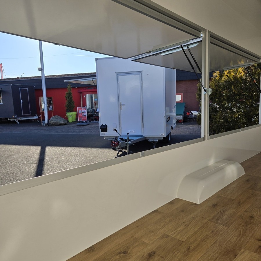 Verkaufsanhaenger-2000-XXL-Tandem-Foodtrailer-5.20x2.00x2.30m-zwei-Verkaufsklappen-folierbare-GFK-Aussenwand-4-Kurbel-Stuetzen-g