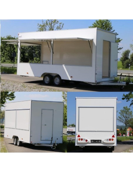 Verkaufsanhaenger-2000-XXL-Tandem-Foodtrailer-5.20x2.00x2.30m-drei-Verkaufsklappen-folierbare-GFK-Oberflaeche-4-Kurbel-Stuetzen-