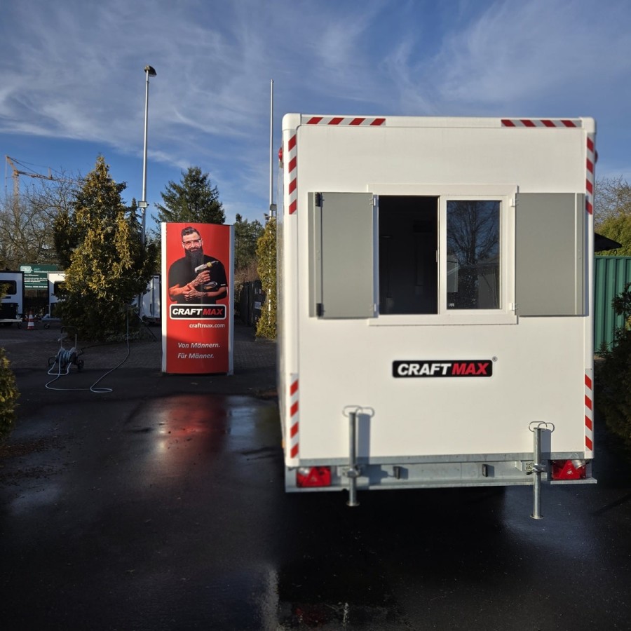 Bauwagen-1300-Diamantline-3.70x2.10x2.30m-ThermoSandwich-mit-3-Fenster-Tuer-Elektroinstallation-Moebel-4-Stuetzen-4