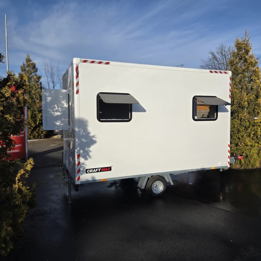 Bauwagen-1300-Diamantline-3.70x2.10x2.30m-ThermoSandwich-mit-3-Fenster-Tuer-Elektroinstallation-Moebel-4-Stuetzen-12