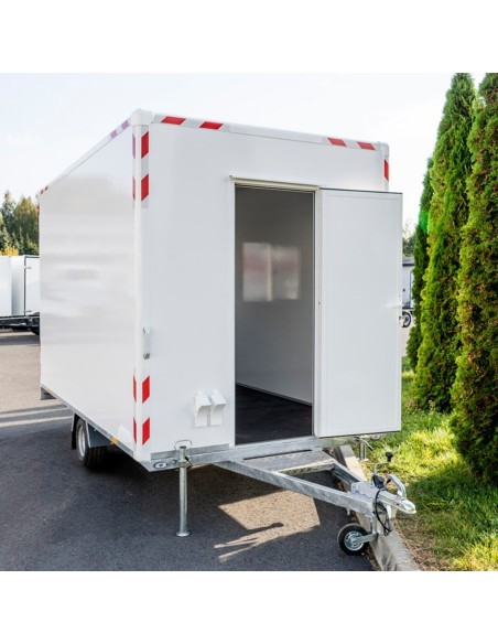 Bauwagen-1300-Diamantline-3.70x2.10x2.30m-ThermoSandwich-mit-3-Fenster-Tuer-Elektroinstallation-Moebel-4-Stuetzen-11