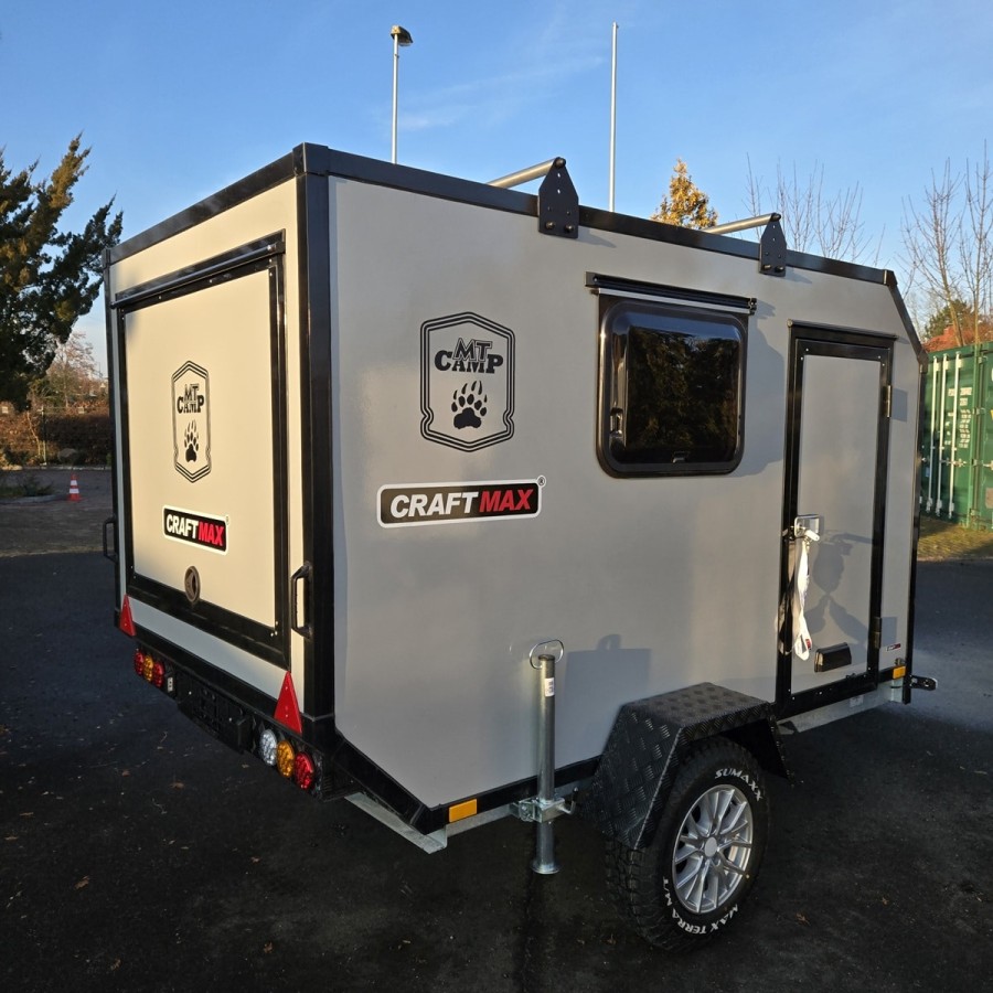 CRAFTMAX-BLACK-BROTHER-EXP-1-10-Extreme-OffRoad-Caravan-Heckklappe-Tuer-2-Fenster-2-Dachtraeger-variable-Innen-Trennwand-MT-Reif