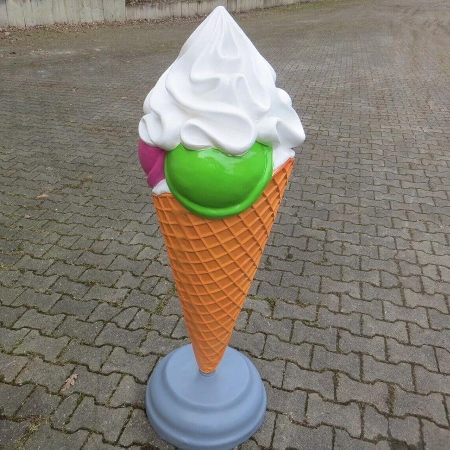 DE-Gastro®-Deko-Eistuete-mit-stabilem-Standfuss-mit-3-Eiskugeln-mit-Sahne-140-cm-hoch-3