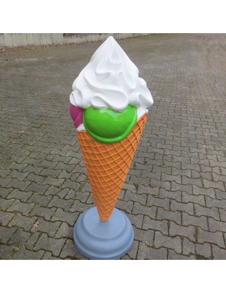DE-Gastro®-Deko-Eistuete-mit-stabilem-Standfuss-mit-3-Eiskugeln-mit-Sahne-140-cm-hoch-3