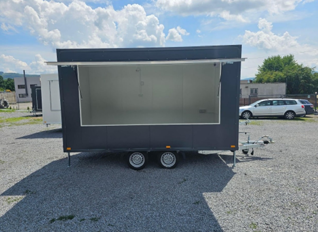 Verkaufsanhaenger-2700-Tandem-40-mm-Sandwichpanele-3.90x2.20x2.12m-Schiebefenster-Moebel-Waschbecken-2