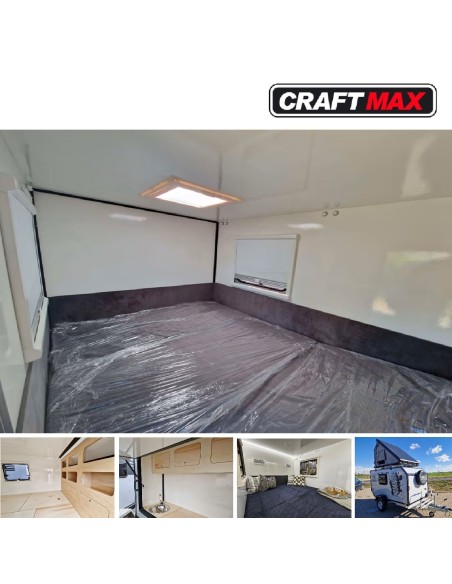 OffRoad-Campinganhaenger-1000-kg-gebremst-100kmh-Kueche-Bett-Seitenfenster-Tuer-2.80x1.47x1-2