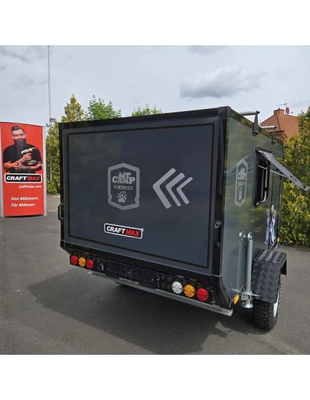 OffRoad-Camping-anhaenger-1000kg-mit-Heckklappe-Tuer-2-Fenster-2-Dachtraeger-variabler-Innen-Trennwand-MT-Reifen-4