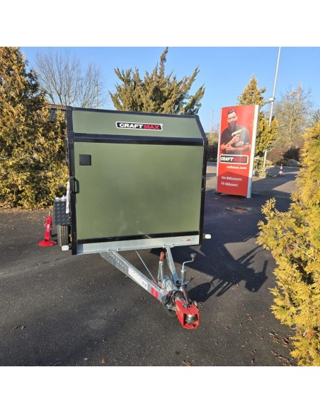 CRAFTMAX-BLACK-BROTHER-OffRoad-Mini-Caravan-750kg-gebremst-2.80x1.47x1.40m-fuer-Selbstausbau-Military-olive-gruen-8