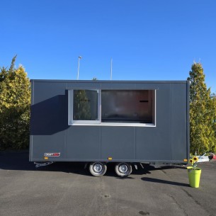 Verkaufsanhaenger-Tandem-2700-Edelstahl-Gastro-voll-ausgestattet-ohne-Verkaufsklappe