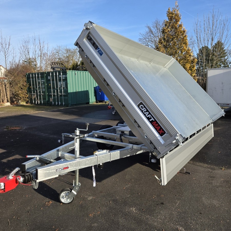 CRAFTMAX-KING-3500-ALU-Dreiseitenkipper-3.66x2.04x0.35m-Elektro-Hydraulik-Akkuschrauber-Notpumpe-Spinlock-7