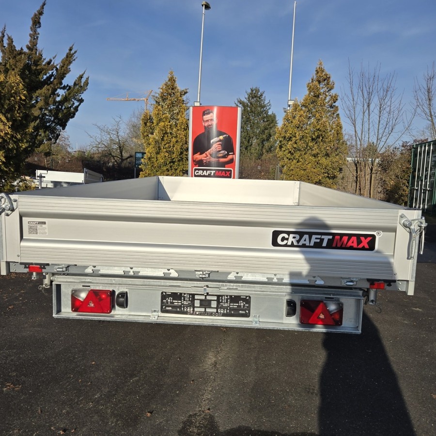 CRAFTMAX-KING-3500-ALU-Dreiseitenkipper-3.66x2.04x0.35m-Elektro-Hydraulik-Akkuschrauber-Notpumpe-Spinlock-17