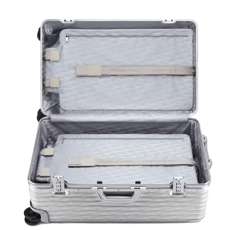DIOR-AND-RIMOWA®-Grosser-4-Rad-Koffer-Aluminium-Limited-Edition-2024-Dior-Oblique-Silber-4