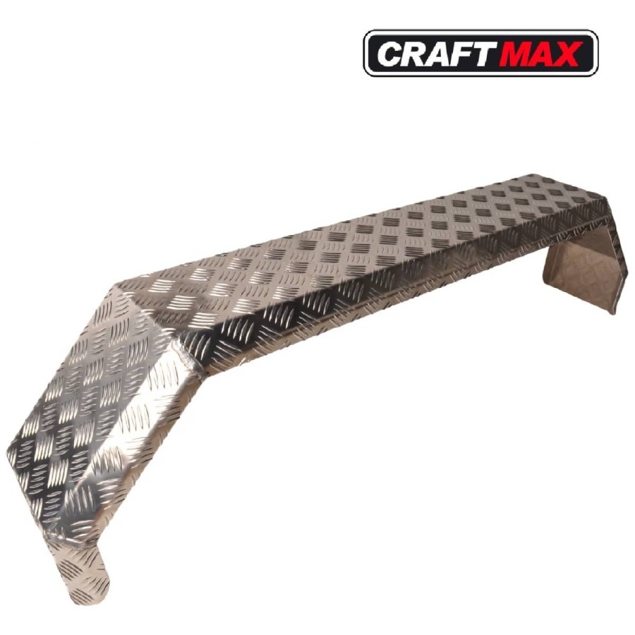 ALU-Aluminium-Kotfluegel-220x1400x350mm-Riffelblech-fuer-Tandem-PKW-Anhaenger-mit-13-14-Zoll-Raeder-1