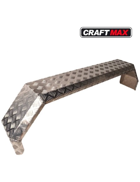 ALU-Aluminium-Kotfluegel-220x1400x350mm-Riffelblech-fuer-Tandem-PKW-Anhaenger-mit-13-14-Zoll-Raeder-1