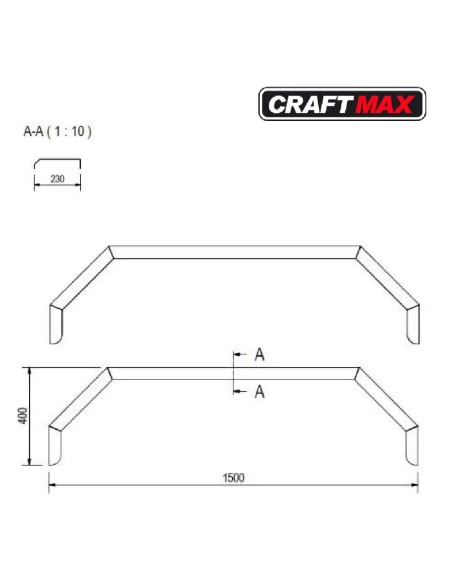 ALU-Aluminium-Kotfluegel-230x1500x400mm-Riffelblech-fuer-Tandem-PKW-Anhaenger-mit-13-14-Zoll-Raeder-7