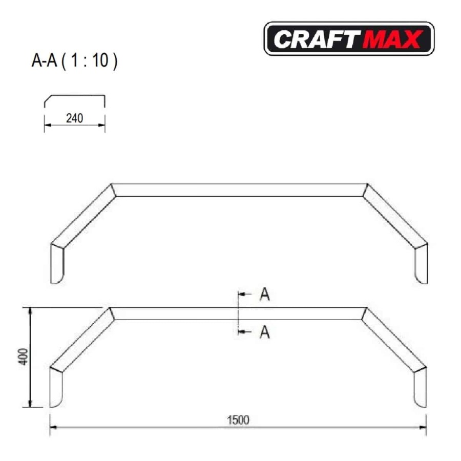 ALU-Aluminium-Kotfluegel-230x1500x400mm-Riffelblech-fuer-Tandem-PKW-Anhaenger-mit-13-14-Zoll-Raeder-7