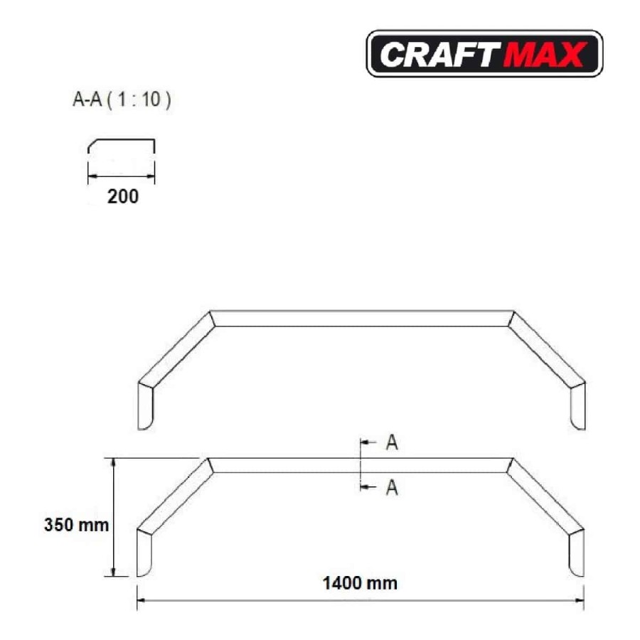 ALU-Aluminium-Kotfluegel-200x1400x350mm-Riffelblech-fuer-Tandem-PKW-Anhaenger-mit-13-14-Zoll-Raeder-3