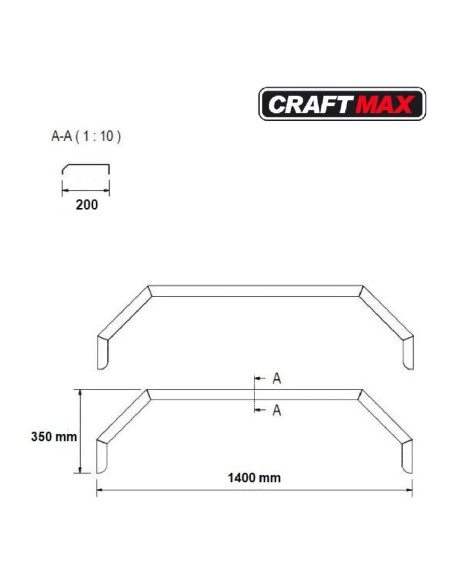 ALU-Aluminium-Kotfluegel-200x1400x350mm-Riffelblech-fuer-Tandem-PKW-Anhaenger-mit-13-14-Zoll-Raeder-3