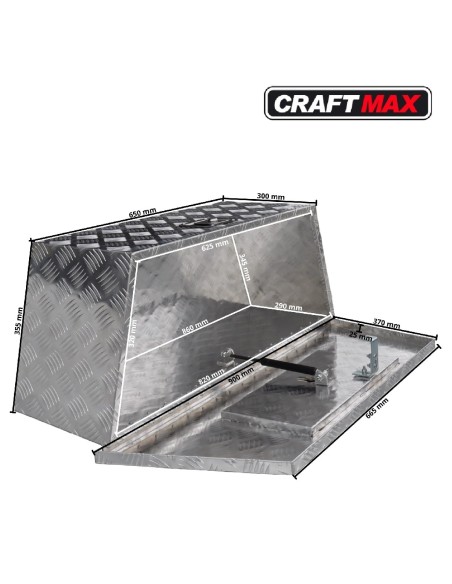 Aluminium-Staubox-Trapezform-fuer-V-Deichsel-mit-Sicherheitsschloss-9