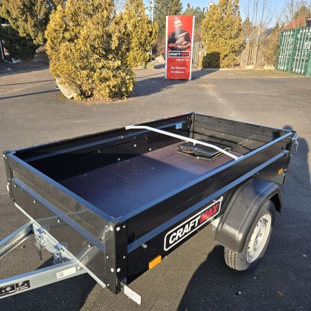 CRAFTMAX-Kastenanhaenger-mit-Kippdeichsel-BlackEdition-750kg-ungebremst-schwarz-pulverbeschichtet-mit-Flachplane-5