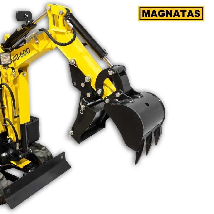 Mini-Kettenbagger-63-kW-Benzinmotor-mit-Elektrostart-bis-zu-88-kN-Kraft-am-Loeffel-LED-Schweinwerfer-Dach-Zubehoer-Set-7