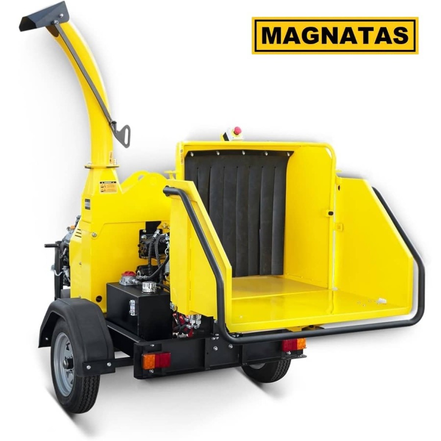 MAGNATAS®-18KW-25PS-Profi-HaeckslerSchredder-fuer-Weich-Hartholz-bis-150mm-Stammdicke-mit-Einzugswalze-4