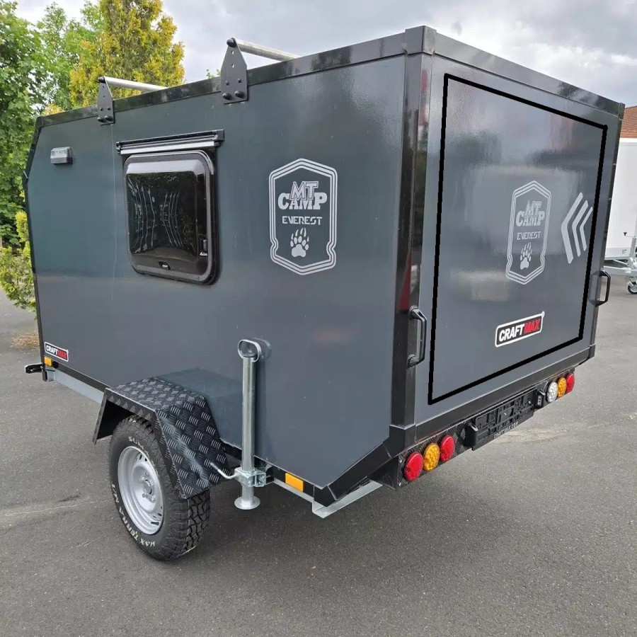 BLACK-BROTHER-EXP-1-13-Extreme-OffRoad-Caravan-2.80x1.47x1.40m-mit-Heckklappe-2-Seitenfenster-Elektro-Paket-AT-FelgenReifen-100k