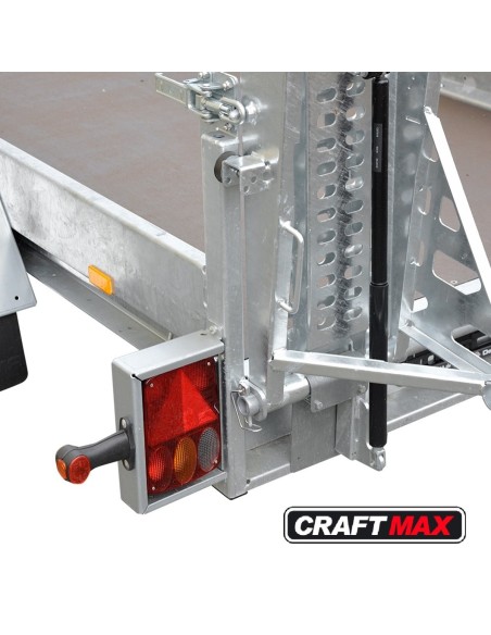 CRAFTMAX®-3500-Baumaschinen-Transporter-mit-Stahl-Auffahrrampen-mit-Hebeunterstuetzung