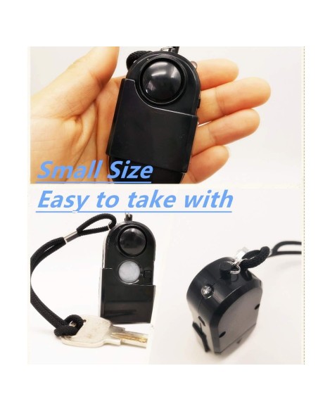 Reise-Notfallalarm-mit-PIR-Infarotsensor-Bewegungsmelder-SOS-LED-Sierene-7