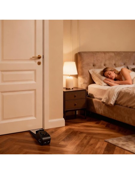 SAEFTY-FIRST-Tuerstopper-Alarm-120-dB-Sicherheitsalarm-Bodenkeil-Tuerstopper-Sirene-Tuersicherheitsgeraete-fuer-Reisen-Wohnung-H