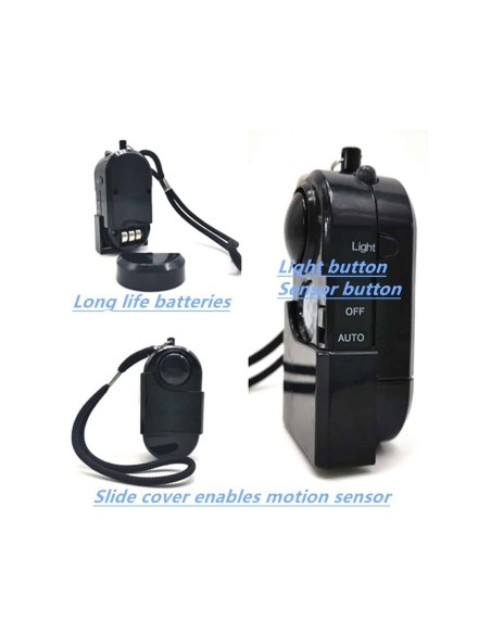 Reise-Notfallalarm-mit-PIR-Infarotsensor-Bewegungsmelder-SOS-LED-Sierene-4
