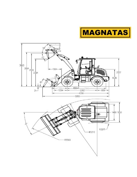 MAGNATAS®-Radlader-3800-Hoflader-mit-Kabine-4x4-Allrad-79PS-Dieselmotor-Euro5-1600-kg-Nennlast-6
