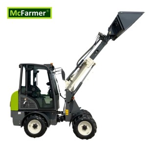 McFARMER®-Elektro-2310-Teleskop-Radlader-4x4-Allrad-72V-200Ah-8h-Leistungszeit-geschlossene-Kabine-900kg-Hubkraft