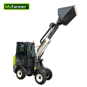 McFARMER®-Elektro-2310-Teleskop-Radlader-4x4-Allrad-72V-200Ah-8h-Leistungszeit-geschlossene-Kabine-900kg-Hubkraft 2