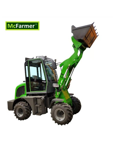 McFARMER_4x4-Elektro-Radlader_72V-200Ah_8h-Leistungszeit_1000kg-Hubkraft_2100kg-Gewicht-1
