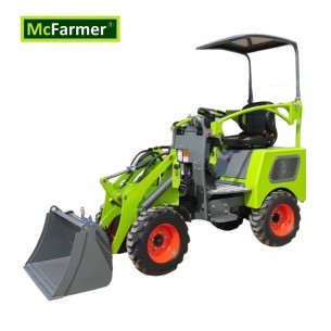 McFarmer-1460-Hoflader-4x4-Allrad-60V-150Ah-6h-Leistungszeit-geschlossene-Kabine-800kg-Hubkraft-3 2