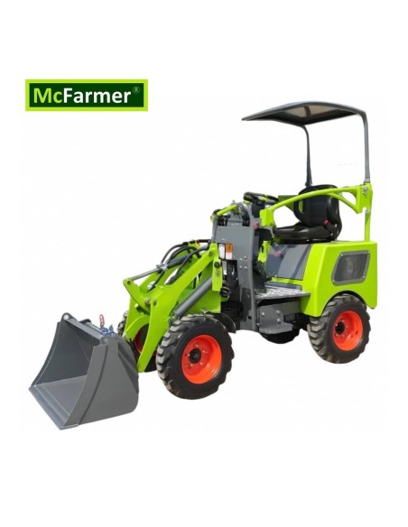 McFarmer-1460-Hoflader-4x4-Allrad-60V-150Ah-6h-Leistungszeit-geschlossene-Kabine-800kg-Hubkraft-2