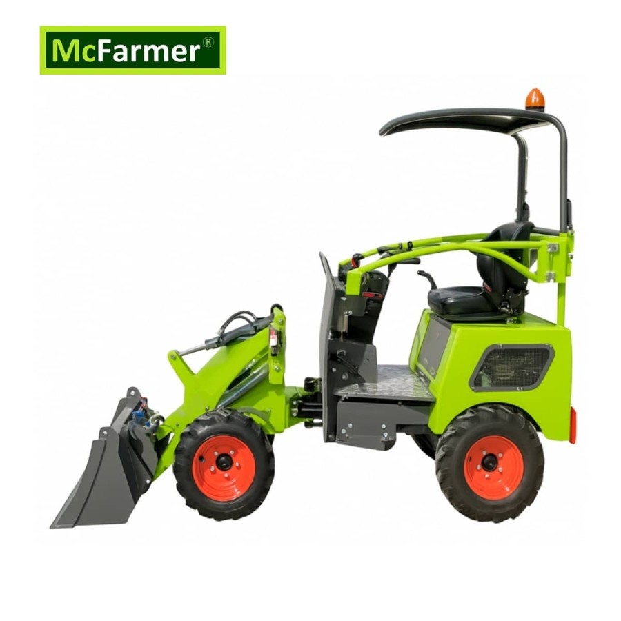 McFarmer-1460-Hoflader-4x4-Allrad-60V-150Ah-6h-Leistungszeit-geschlossene-Kabine-800kg-Hubkraft-1