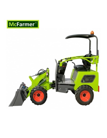 McFarmer-1460-Hoflader-4x4-Allrad-60V-150Ah-6h-Leistungszeit-geschlossene-Kabine-800kg-Hubkraft-1