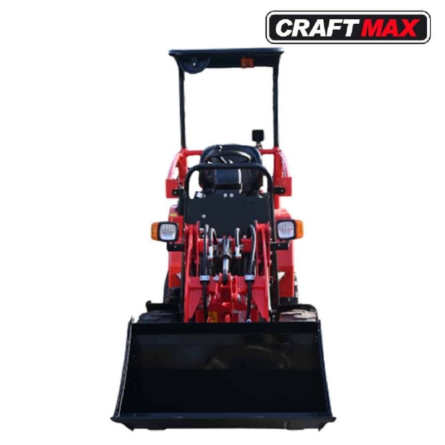 CRAFTMAX®-Elektrio-Hoflader-4x4-Allrad-60V-150Ah-6h-Leistungszeit-Schutzkaefig-500kg-Hubkraft-980-kg-Eigengewicht-2