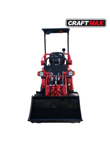 CRAFTMAX®-Elektrio-Hoflader-4x4-Allrad-60V-150Ah-6h-Leistungszeit-Schutzkaefig-500kg-Hubkraft-980-kg-Eigengewicht-2