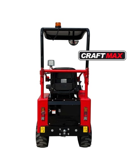 CRAFTMAX®-Elektrio-Hoflader-4x4-Allrad-60V-150Ah-6h-Leistungszeit-Schutzkaefig-500kg-Hubkraft-980-kg-Eigengewicht-4