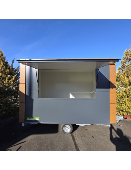 Verkaufsanhaenger-1350-Basic-3.50x2.00x2.20m-ThermoSandwich-mit-Holzdekor-folierbar-gebremst-100kmh-1