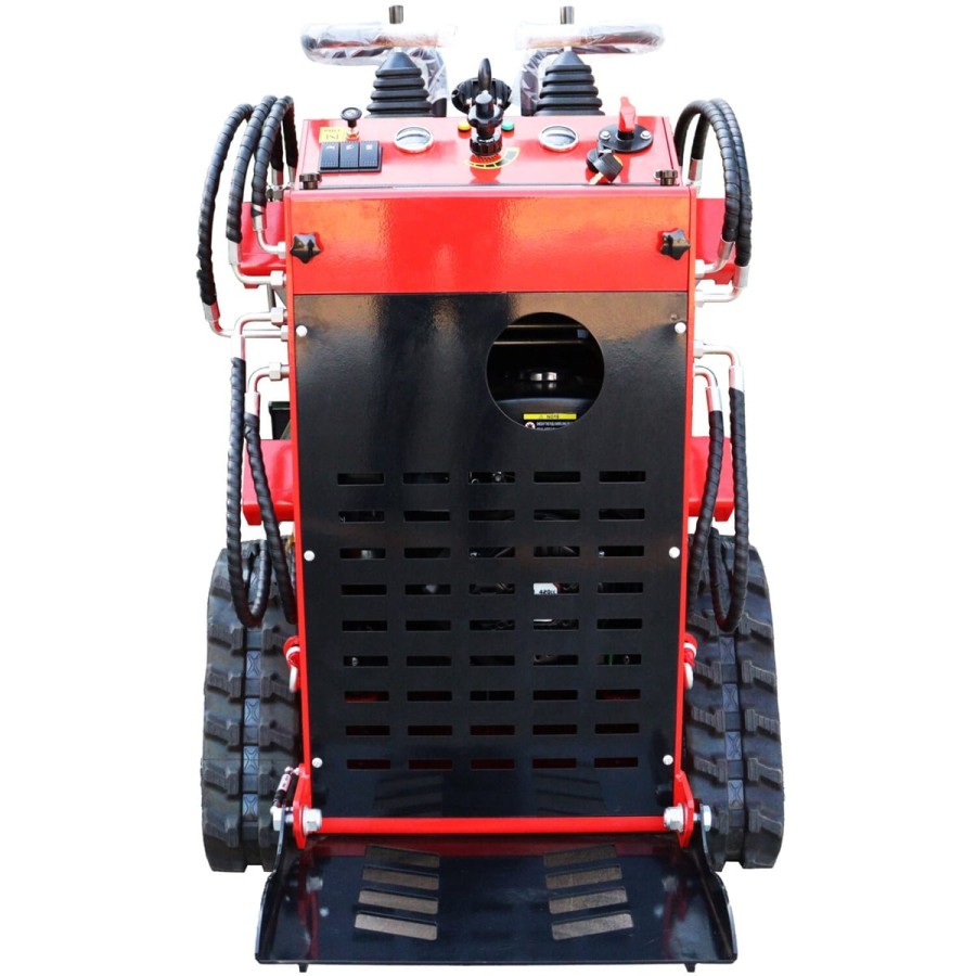 CRAFTMAX-Mini-Kompaktlader-Multilader-Raupenkette-15PS-Benzinmotor-Elektrostart-Stand-on-658-kg-Gewicht-200-kg-Hubkraft-1