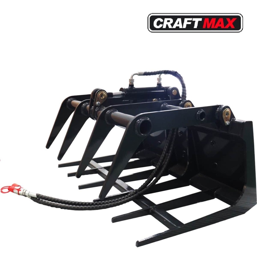 Holzgreifzange-fuer-Mini-Kompaktlader-und-Multilader-Tragfaehigkeit-300kg-schnell-werkzeuglos-zu-montieren-4